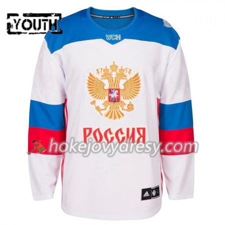 Dětské Hokejový Dres Rusko Blank Světový pohár v ledním hokeji 2016 Bílá Premier